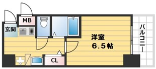 エスリード東天満第2の物件間取画像